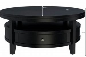 Elevate with a Round Black Wooden Coffee Table Today! Safem Fabrication - Precision Engineering & Custom Manufacturing Solutions Elevate with a Round Black Wooden Coffee Table Today! | Safem Fabrication - Precision Engineering & Custom Manufacturing Solutions