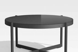 Stylish Black Round Outdoor Coffee Table: Patio Essential Safem Fabrication - Precision Engineering & Custom Manufacturing Solutions Stylish Black Round Outdoor Coffee Table: Patio Essential | Safem Fabrication - Precision Engineering & Custom Manufacturing Solutions