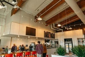 Crimson Cup Coffee Shop - West Chester Safem Fabrication - Precision Engineering & Custom Manufacturing Solutions Crimson Cup Coffee Shop - West Chester | Safem Fabrication - Precision Engineering & Custom Manufacturing Solutions