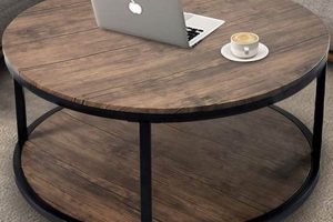 Elevate Style: Round Coffee Table, Wood & Metal Charm Safem Fabrication - Precision Engineering & Custom Manufacturing Solutions Elevate Style: Round Coffee Table, Wood & Metal Charm | Safem Fabrication - Precision Engineering & Custom Manufacturing Solutions