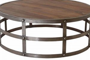 Rustic Round Wood Iron Coffee Table: Timeless Style Safem Fabrication - Precision Engineering & Custom Manufacturing Solutions Rustic Round Wood Iron Coffee Table: Timeless Style | Safem Fabrication - Precision Engineering & Custom Manufacturing Solutions