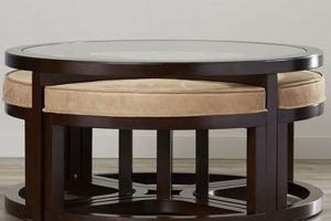 Shop Round Coffee Table with Stools - Space Saving Style! Safem Fabrication - Precision Engineering & Custom Manufacturing Solutions Shop Round Coffee Table with Stools - Space Saving Style! | Safem Fabrication - Precision Engineering & Custom Manufacturing Solutions