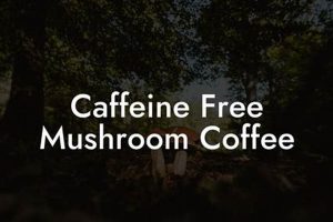 Discover Caffeine-Free Mushroom Coffee: Benefits & Guide The Ultimate Coffee Guide: Types, Brewing Methods & Best Beans Discover Caffeine-Free Mushroom Coffee: Benefits & Guide | The Ultimate Coffee Guide: Types, Brewing Methods & Best Beans