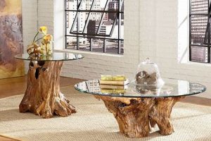 Unique Live Edge Wood Root Coffee Table: Rustic Charm | The Ultimate Coffee Guide: Types, Brewing Methods & Best Beans