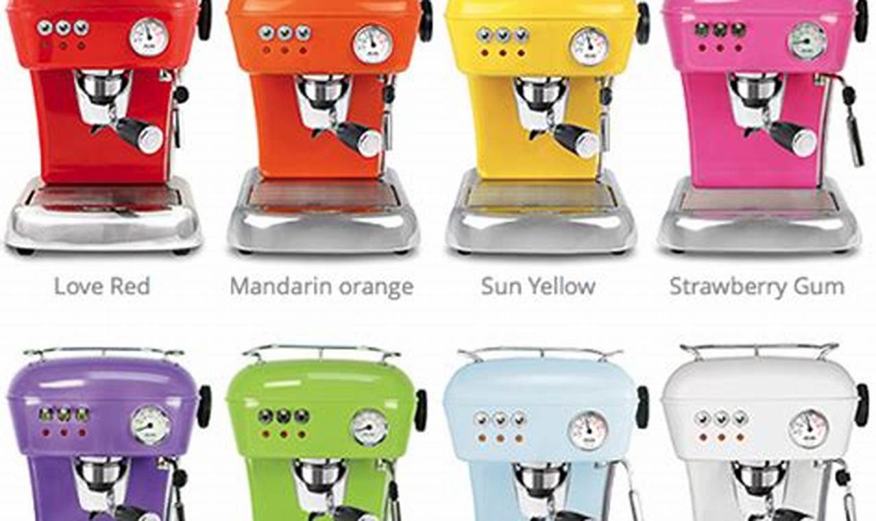 Best Coloured Coffee Machines for Your Kitchen [Style!] | The Ultimate Coffee Guide: Types, Brewing Methods & Best Beans