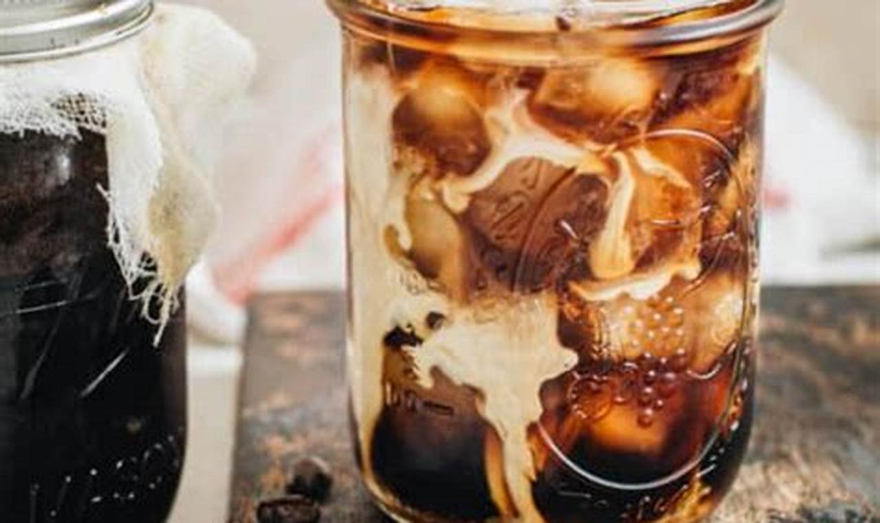 Brew Perfect: Mason Jar Cold Brew Coffee Guide | The Ultimate Coffee Guide: Types, Brewing Methods & Best Beans