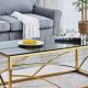 Elevate with Gold: Glass Coffee Table, Modern Glam | The Ultimate Coffee Guide: Types, Brewing Methods & Best Beans