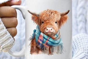 Drink From! Highland Cow Coffee Mug Delight (Rustic) | The Ultimate Coffee Guide: Types, Brewing Methods & Best Beans