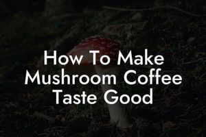 Making Mushroom Coffee Taste Good (Tips & Tricks) The Ultimate Coffee Guide: Types, Brewing Methods & Best Beans Making Mushroom Coffee Taste Good (Tips & Tricks) | The Ultimate Coffee Guide: Types, Brewing Methods & Best Beans